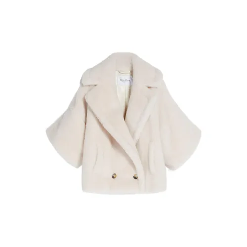 MaxMara SS23 Lunar New Year Cropped Coats Women's White