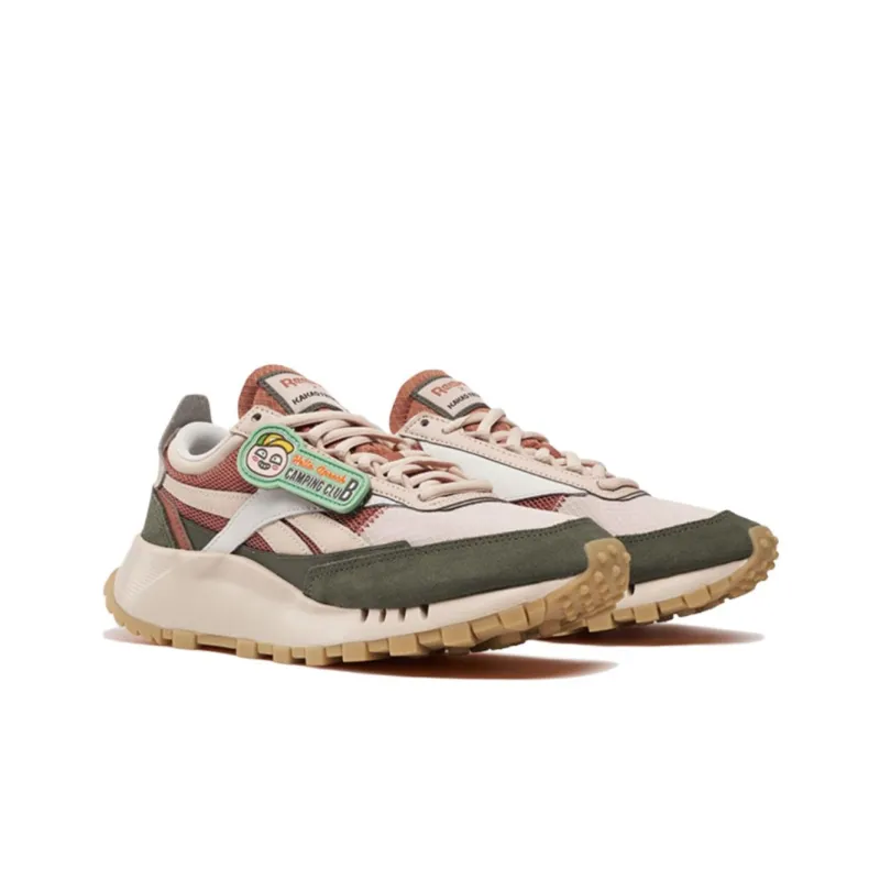Reebok Kakao X Classic Leather Legacy 'Soft Ecru Hunter Green'-2