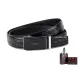 Black Strap Silver Buckle+Premium Box