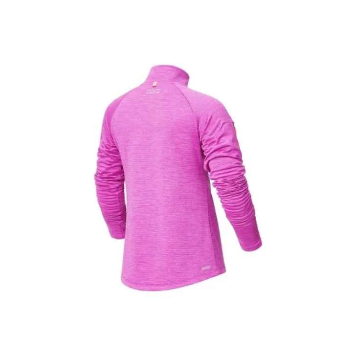 New Balance Impact Run Heat Grid Jackets Women's Fuchsia-1