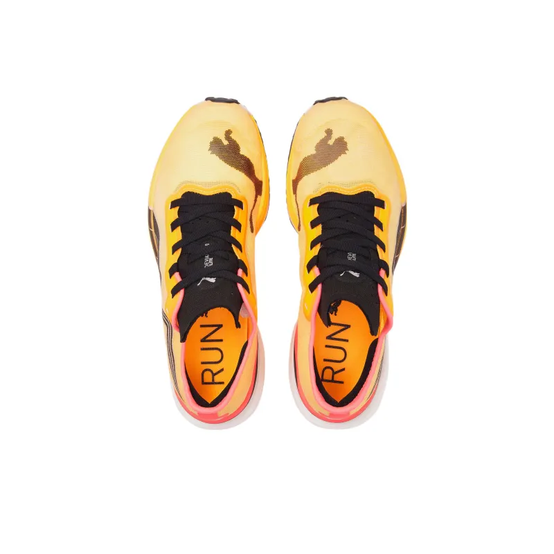 PUMA Deviate Nitro Elite 2 Fireglow Low-Top Running Shoes Women's Yellow Red Black-2
