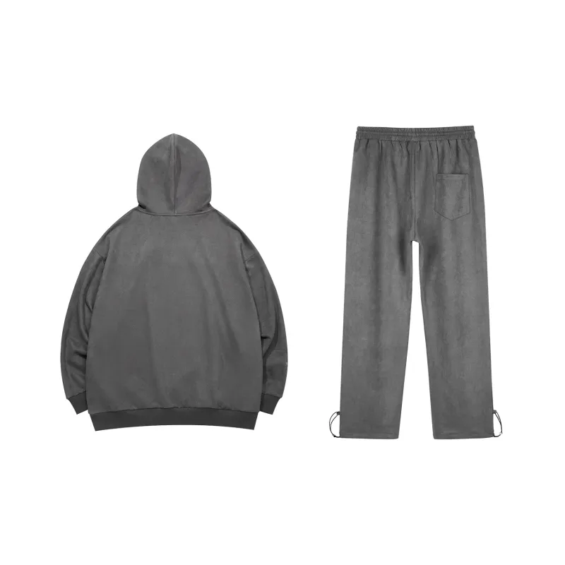 GUKUUL Straight Set Unisex Dark Gray-1