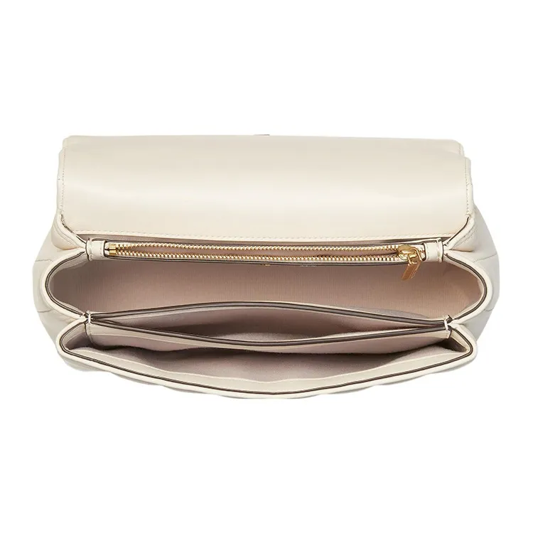 Kate Spade Carlyle Sheepskin Handbag, Shoulder Bag, Crossbody Bag Women's Milk White-3