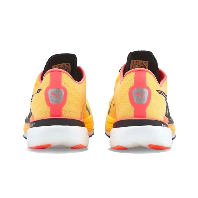 PUMA Deviate Nitro Elite 2 Fireglow Low-Top Running Shoes Women's Yellow Red Black-3