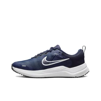 Nike Downshifter 12 Cushioning, Slip Resistant, And Abrasion Resistant Low Top Running Shoes GS Blue White Purple