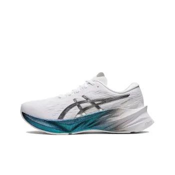 Asics Novablast 3 Platinum 'White Metallic Blue' Women's