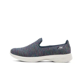 Skechers Go Walk 4 Casual Shoes Women's Low Top Blue/Multicolor