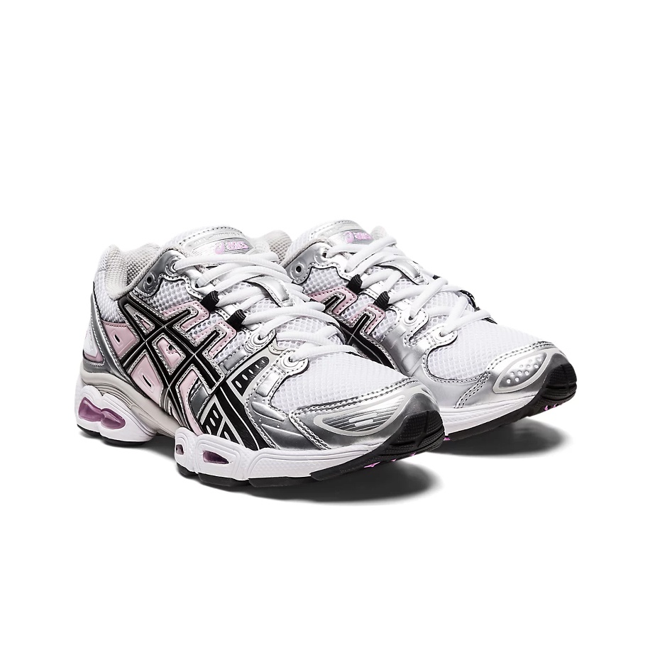 【ASICS】★GEL-Nimbus 9 White/Black★23~28★ Asics Gel-Nimbus 9 White Black Light Pink Women's - POIZON
