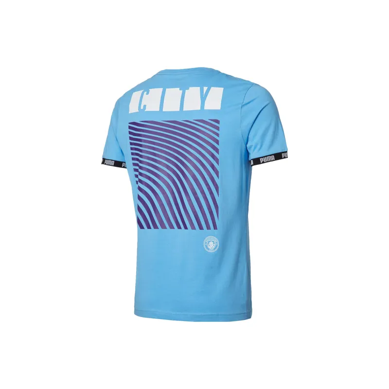 PUMA EVOSTRIPE T Shirts Men Blue-1