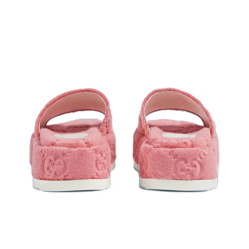 GUCCI Women's Gg Platform Sandal 'Wild Rose' Women's-3
