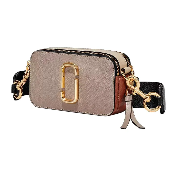 MARC JACOBS Cross Grain Leather Camera Bag, Crossbody Bag, Shoulder Bag Women's-1