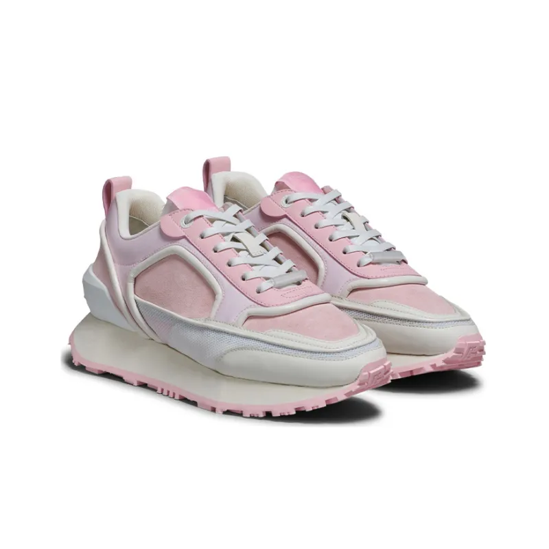 BALMAIN Racer Casual Shoes Women's Pink-2