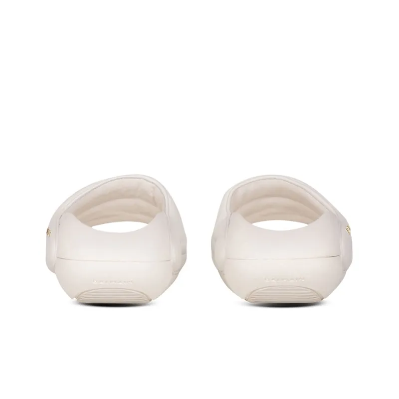BALMAIN B IT Odor Resistant Slide Slippers Women's White-3