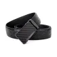 Black Strap Gunmetal Buckle