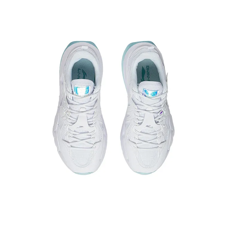 LiNing Fle Low Top Sports Casual Shoes Women's White-3