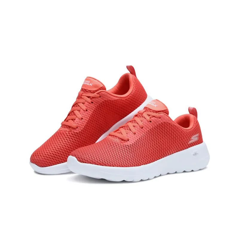 Skechers GO WALK Joy Cushioning Anti-Slip And Wear-Resistant Low-Top Casual Shoes Women's Coral-2