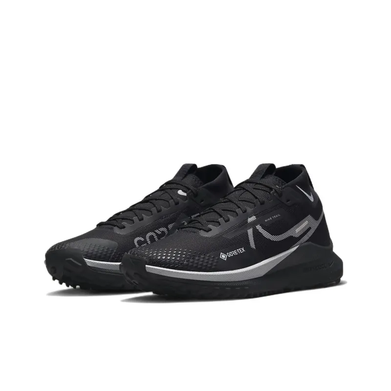 Nike React Pegasus Trail 4 Gore Tex Black Wolf Grey Women's-2
