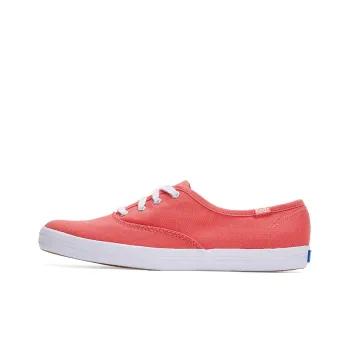 Keds Skateboard Shoes Women's Low Top Rose Red