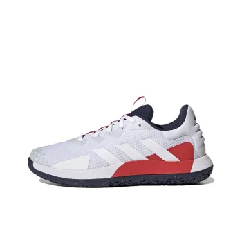 Adidas Solematch Control Tennis Shoes Men Low-Top White/Blue/Red