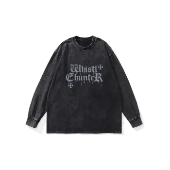 WHISTLEHUNTER T Shirts Men Black