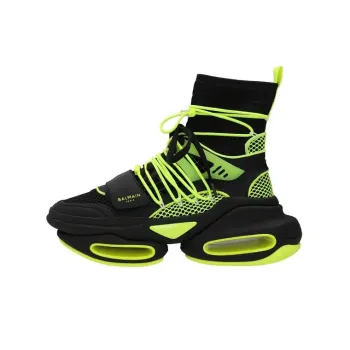 BALMAIN Casual Shoes Men's Black Yellow