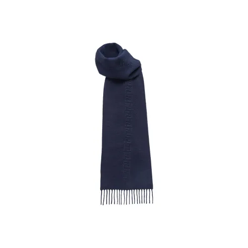 FENDI Knit Scarves Men Blue