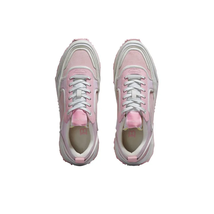 BALMAIN Racer Casual Shoes Women's Pink-3