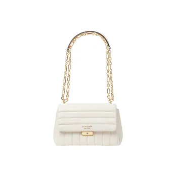 Kate Spade Carlyle Sheepskin Handbag, Shoulder Bag, Crossbody Bag Women's Milk White