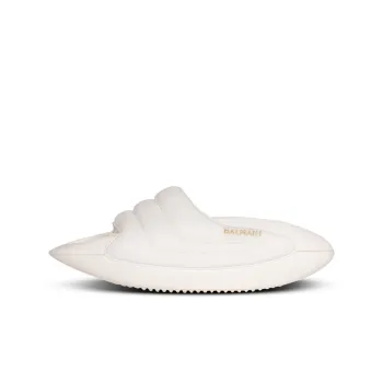 BALMAIN B IT Odor Resistant Slide Slippers Women's White