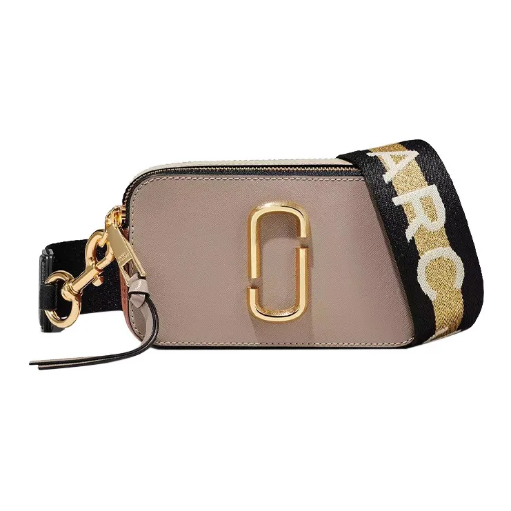 MARC JACOBS Cross Grain Leather Camera Bag, Crossbody Bag, Shoulder Bag Women's-0