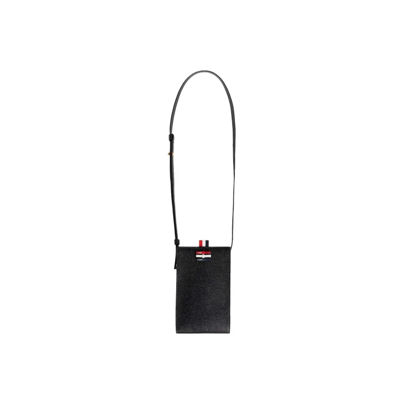 THOM BROWNE Rwb Bow Embellished Strapped Phone Bag-0