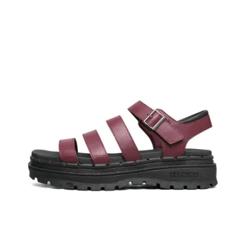 Skechers Jammers Poppin' Strappy Sandal 'Burgundy' Women's