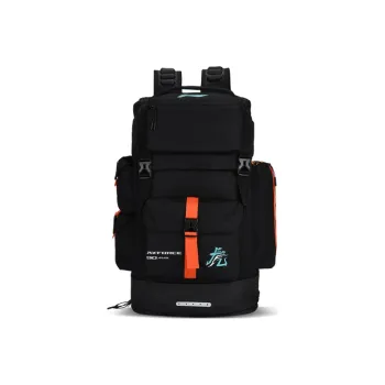 LiNing Fabric Badminton Backpack Regular Unisex Black Red