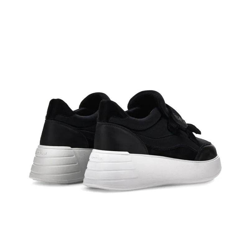 HOGAN Rebel Low Top Casual Shoes Women's Black-3