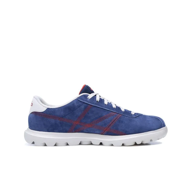 Skechers On The Go Casual Shoes Men Low-Top Navy/Red-1