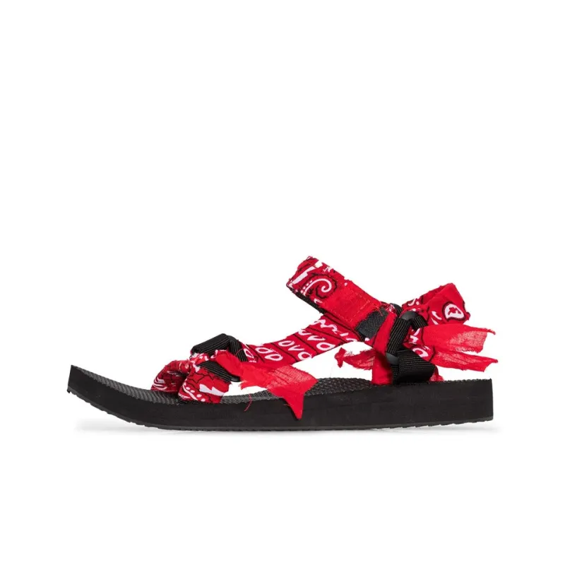 Arizona Love Trekky Bandana-print Flat Sandals-0