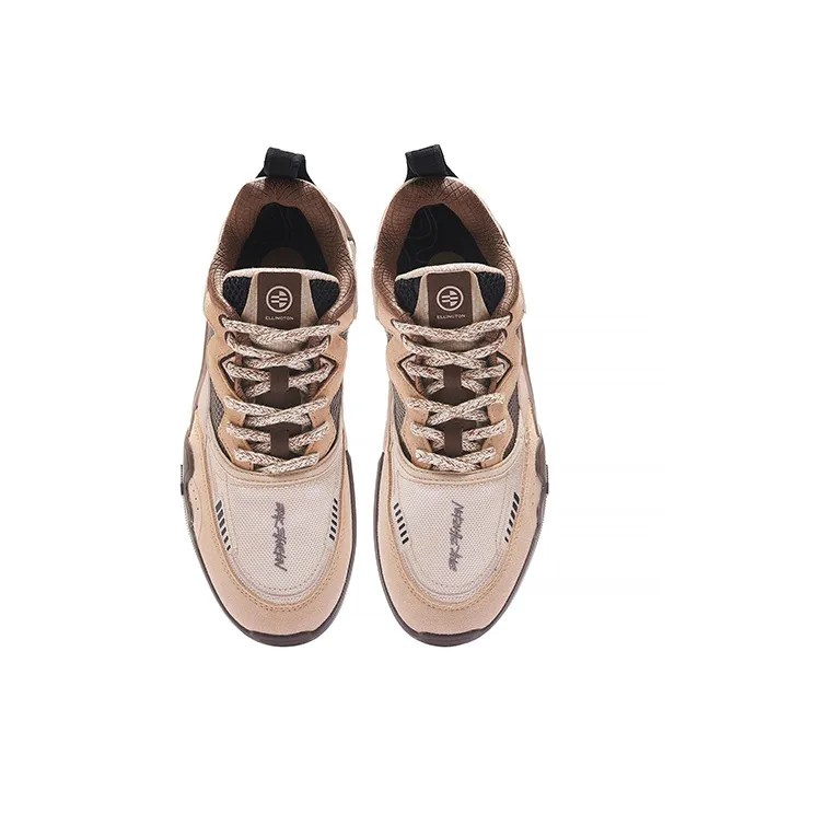 LiNing Ellington Skateboarding Shoes 'Brown'-3