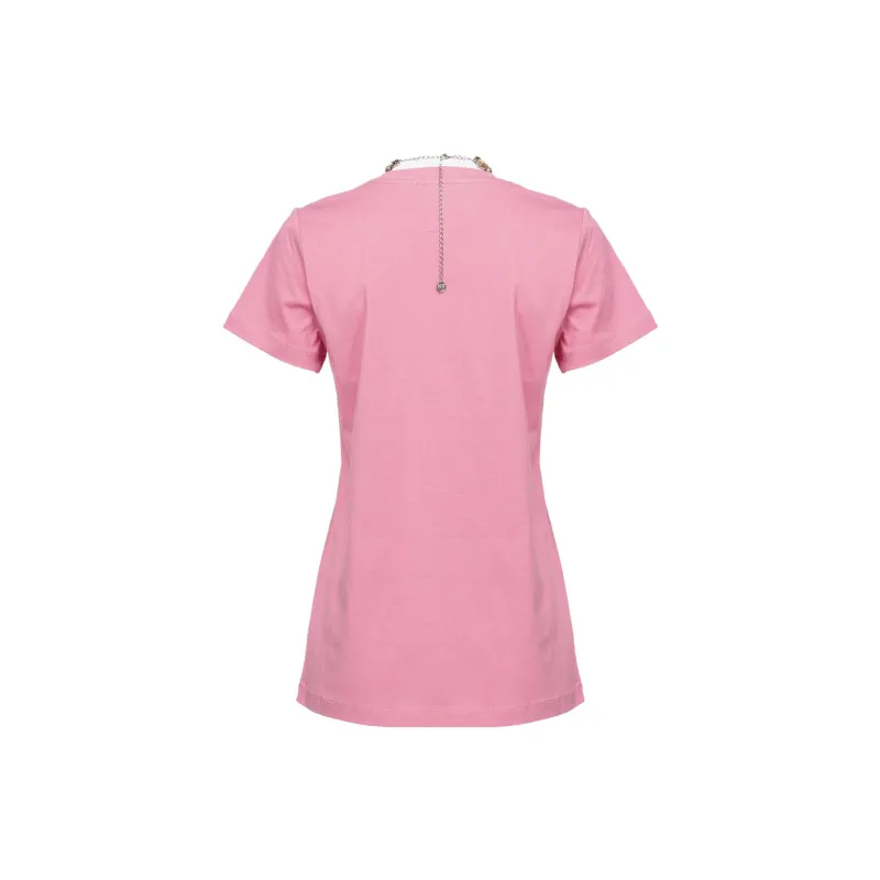 PINKO Regular T Shirt Women's Pink-1