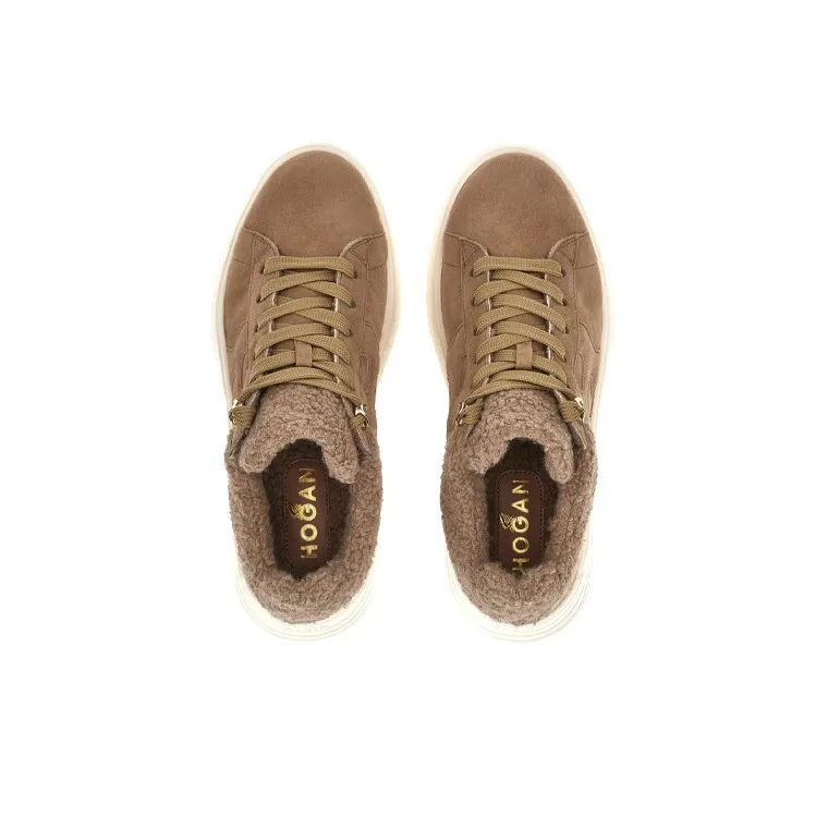 HOGAN Rebel Logo-Detailed Platform Sneakers Women's-4