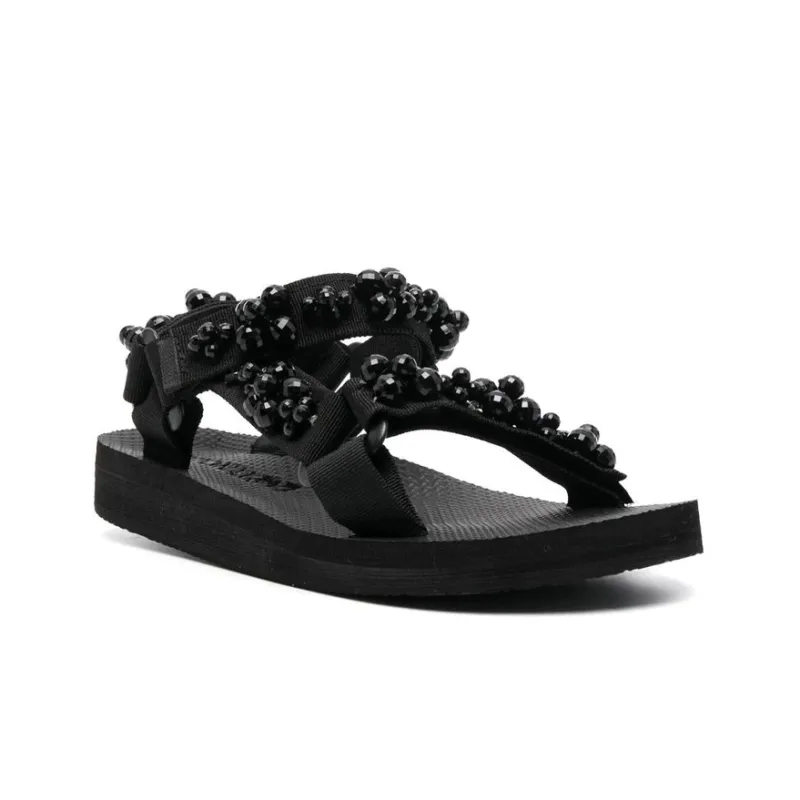 Arizona Love Trekky Fashion Slippers Women's Black-2