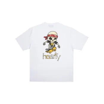 Drew House Pirate Skull Series T Shirts Unisex White