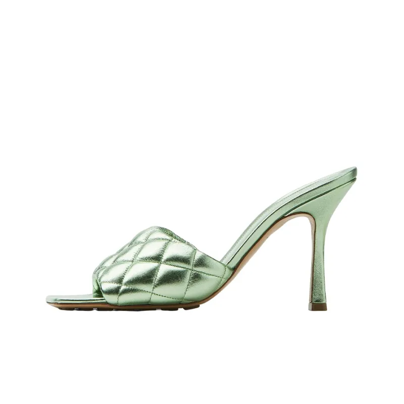 Bottega Veneta Quilted Padded Mules Women's-0