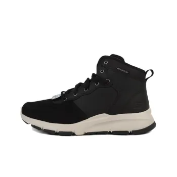 Skechers Relaxed Fit Durable Cushioning Ankle Length Outdoor Boots Men's Black