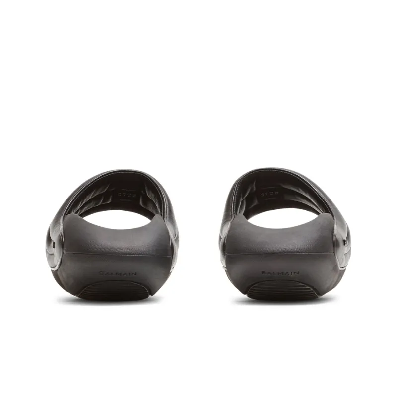 BALMAIN B-IT Mules Black-3