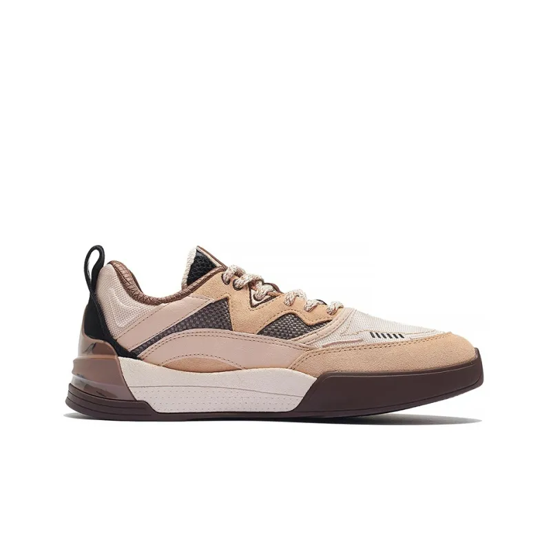 LiNing Ellington Skateboarding Shoes 'Brown'-1