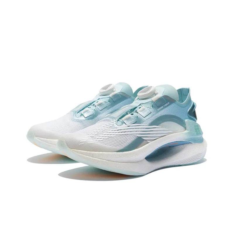 LiNing Absolute Phantom 1.0 Cushioning Anti Slip And Wear Resistant Low Top BOOM Technology Running Shoes Women's Blue-2