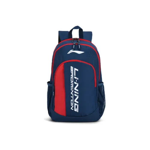LiNing Fabric Backpack Regular Unisex Blue/Red