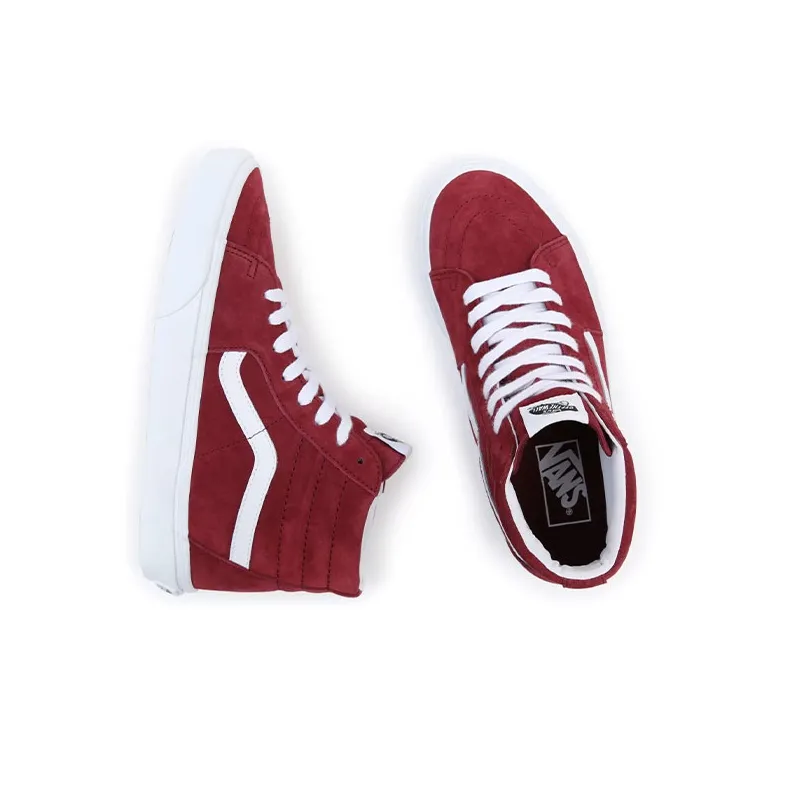Vans SK8 HI 'Red White'-3