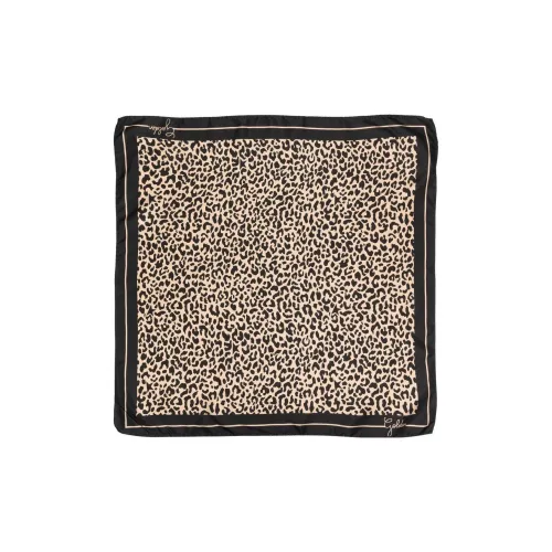 Golden Goose Leopard-print Silk Foulard