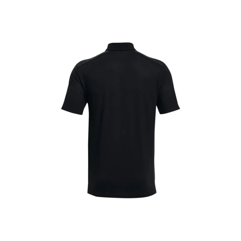 Under Armour Luxe Polo Shirts Men Black-1